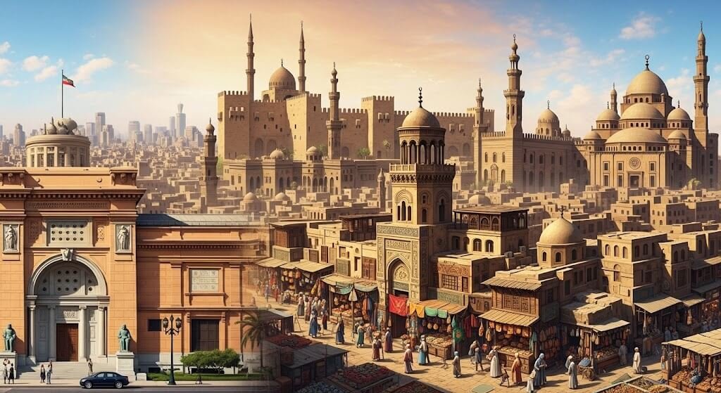 OP011 カイロのモスクと城塞ツアー